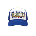 Afrosoul Chenille Two Tone Trucker Cap