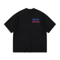 Afrosoul More Than Music Distressed Black Tshirt